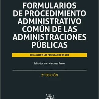 Formularios de procedimiento administrativo común de las administraciones públicas
