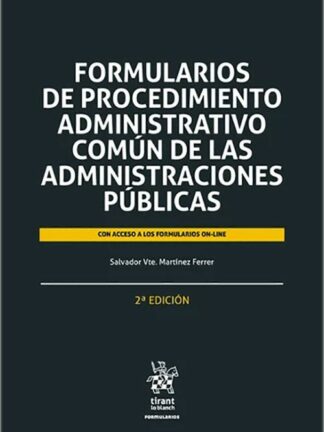Formularios de procedimiento administrativo común de las administraciones públicas