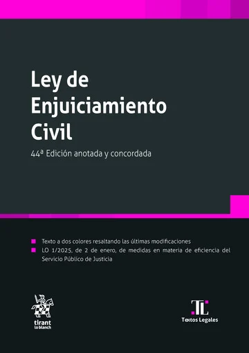 Ley de Enjuiciamiento Civil / J. Montero/ 9788410957350