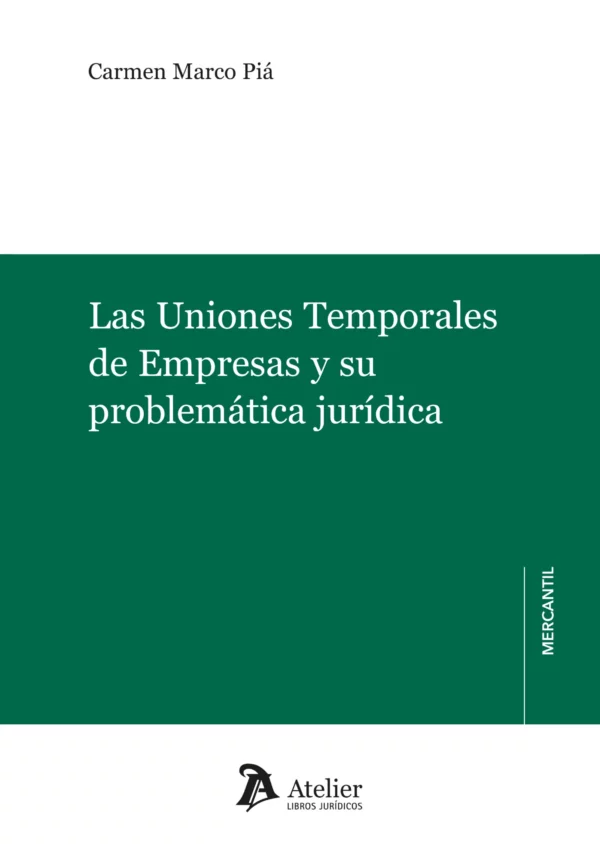 Uniones temporales de empresas / C. Marco Piá / 9791387543396