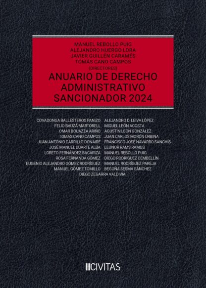 Anuario de derecho administrativo sancionador 2024