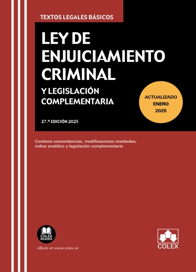 Ley Enjuiciamiento Criminal 2025