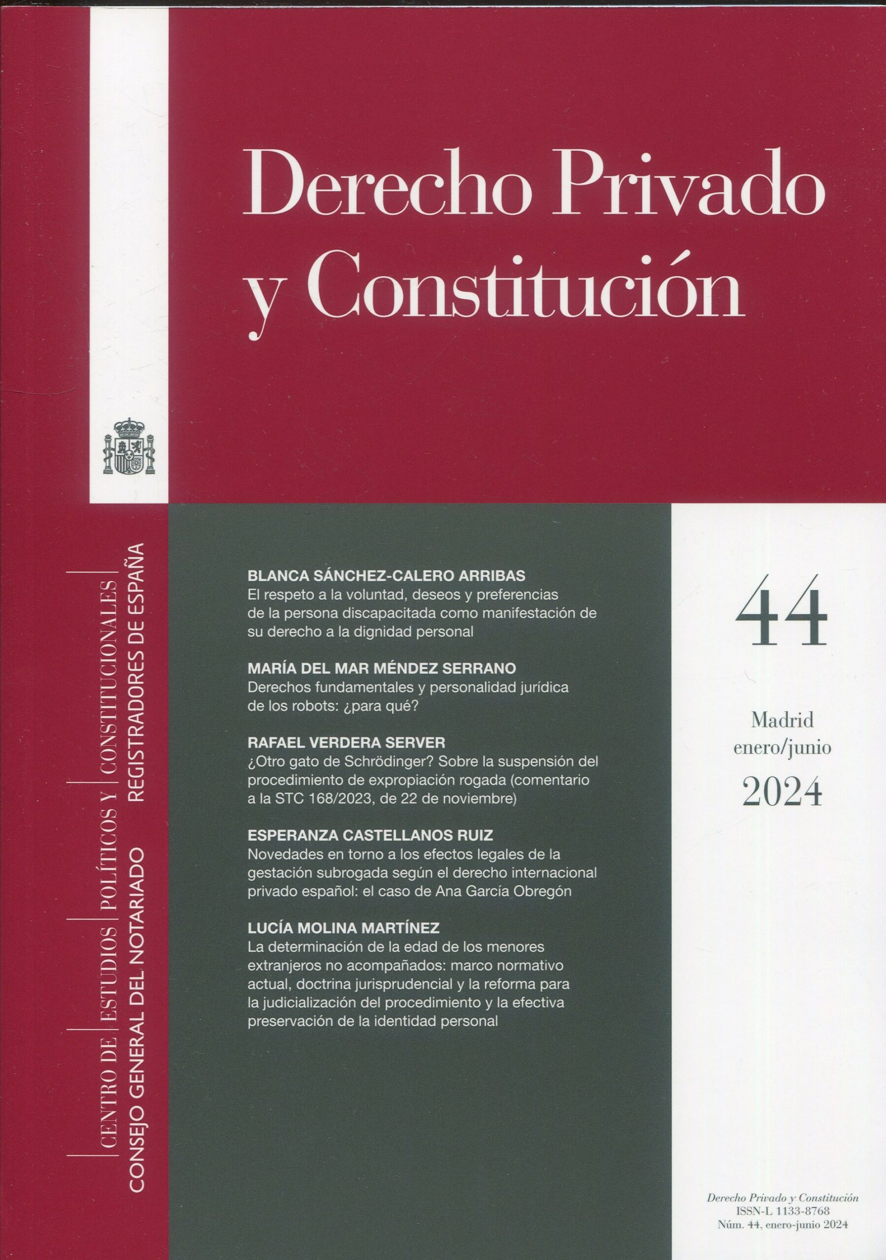 Revista de Derecho Privado y Constitución 2025