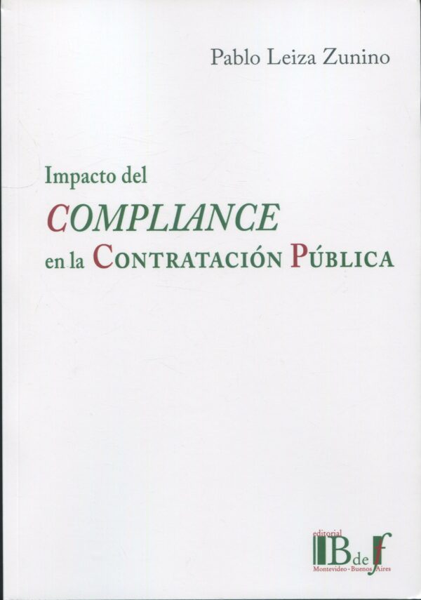 Impacto compliance contratación pública / 9789915684314