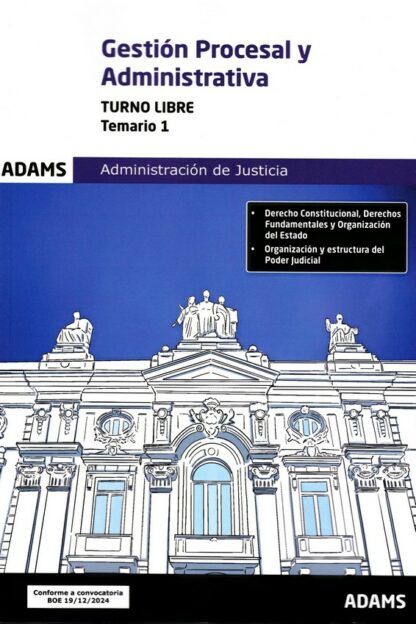 Gestión procesal y administrativa Administración Justicia 024 T1 (LIBRE)