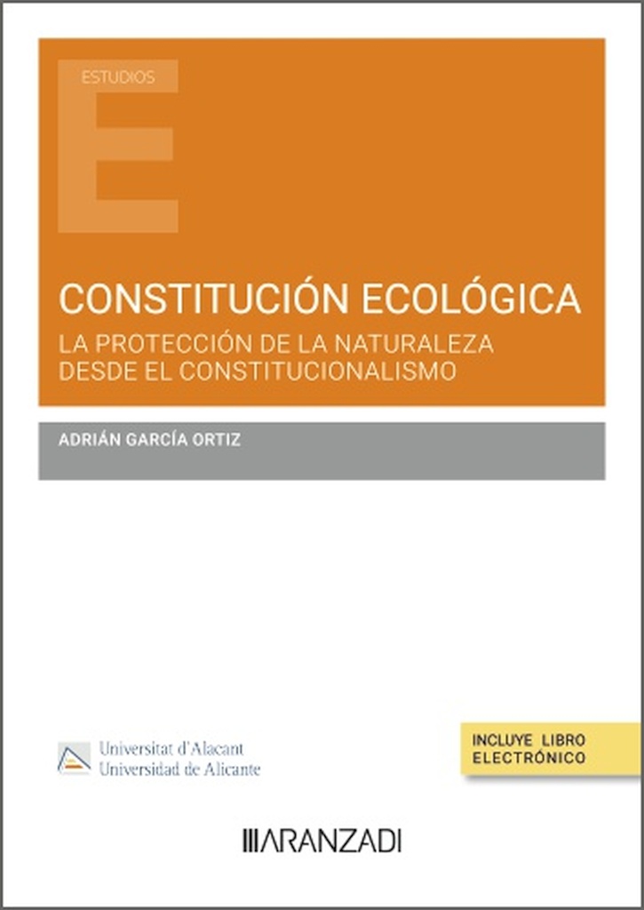 Constitución ecológica /Adrián García Ortiz / 9788410850460