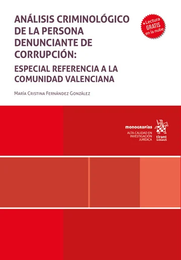 Análisis criminológico persona denunciante /9788410952348