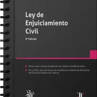 Ley de Enjuiciamiento Civil con anillas 2025