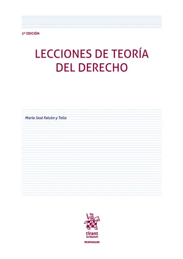 Lecciones Teoría del Derecho / M.J. FALCÓN / 9788410957619