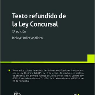 Texto refundido de la Ley Concursal
