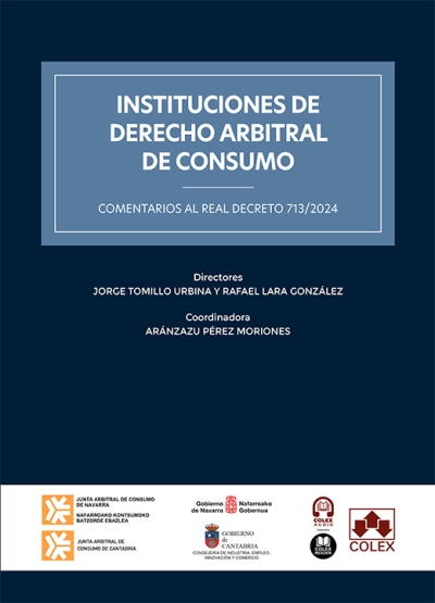 Instituciones derecho arbitral consumo/ J.L.Tomillo 9788411948739