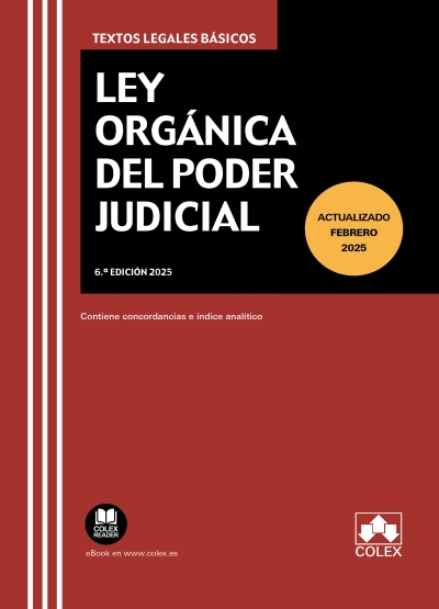 Ley Orgánica Poder Judicial / 9788411948838