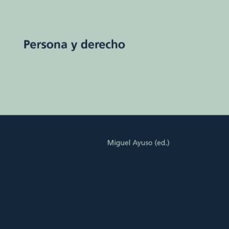 Persona y derecho
