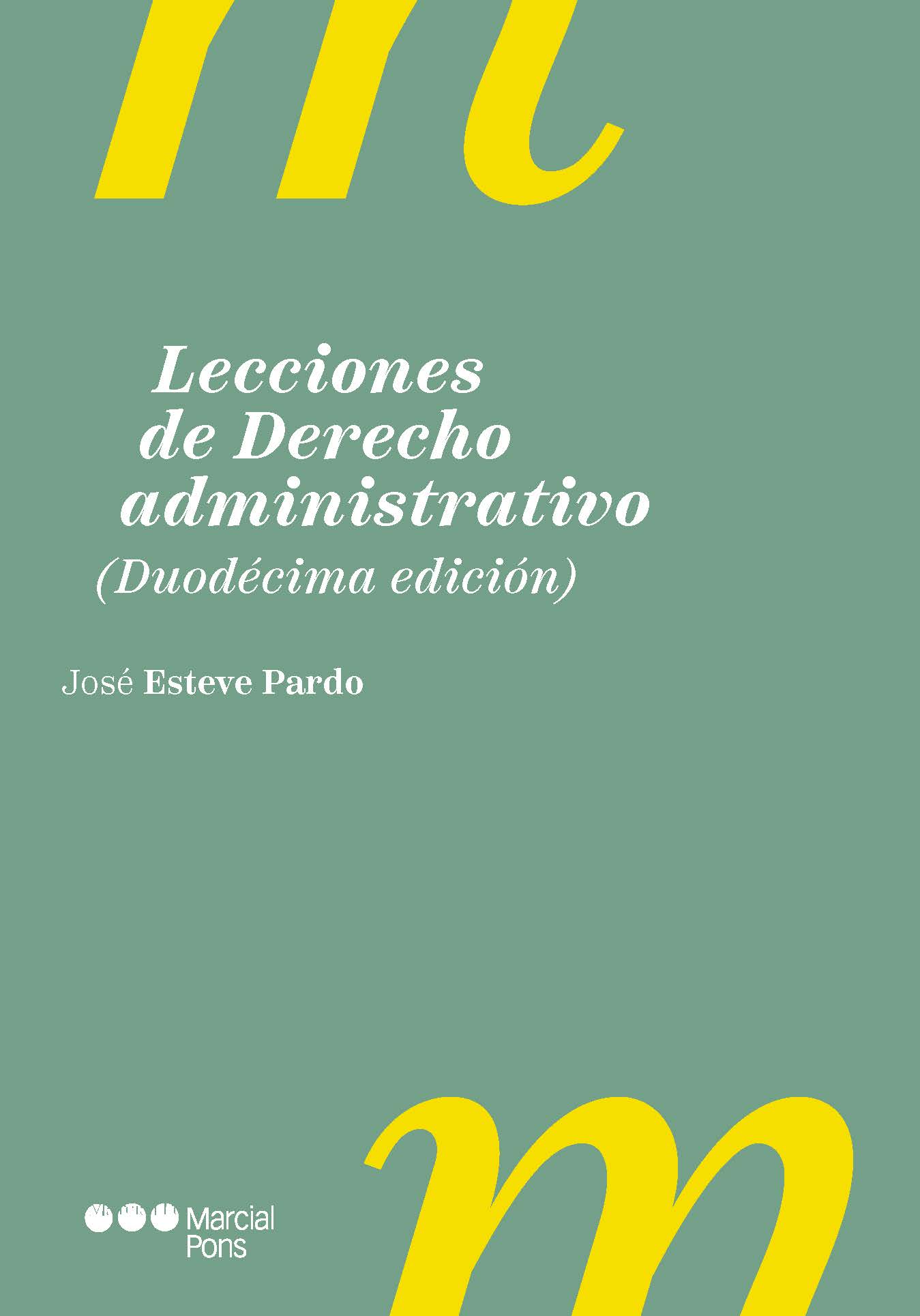 Lecciones de derecho administrativo / J. Esteve/9788413819204