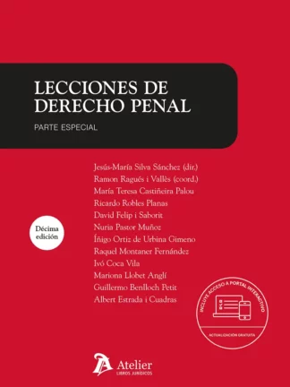 Lecciones de derecho penal. Parte especial 2025