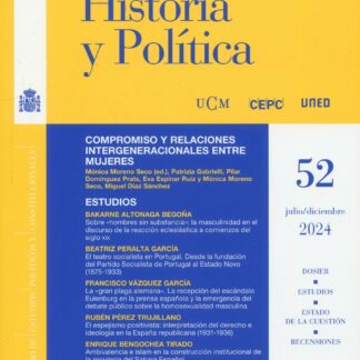Revista Historia y Política Nº 52. Julio/ diciembre 2024