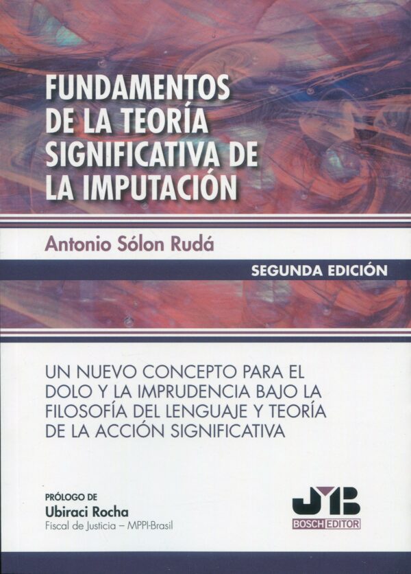 Fundamentos teoría significativa imputación / 9788410044968