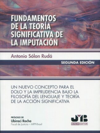 Fundamentos de la teoría significativa de la imputación 2025. Un nuevo concepto para el dolo y la imprudencia bajo la filosofía del lenguaje y teoría de la acción significativa
