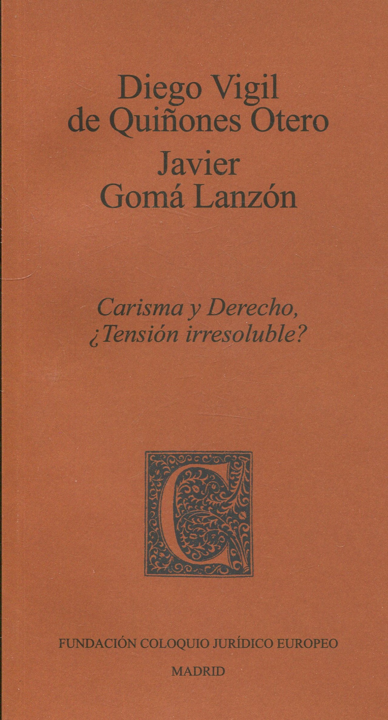 Carisma y derecho / D. Vigil de Quiñores /9788409663422