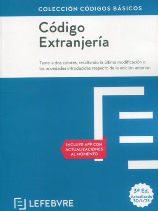 Código Extranjería 2025