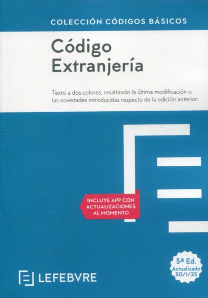 Código Extranjería 2025