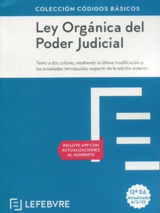 Ley Orgánica del Poder Judicial 2025
