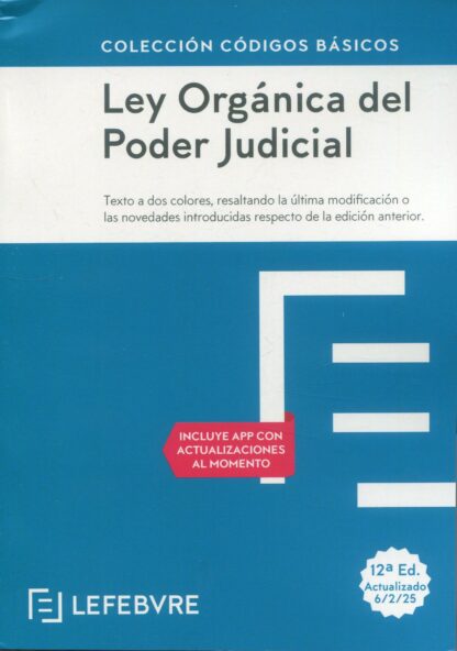 Ley Orgánica del Poder Judicial 2025