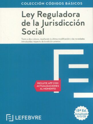Ley Reguladora de la Jurisdicción Social 2025