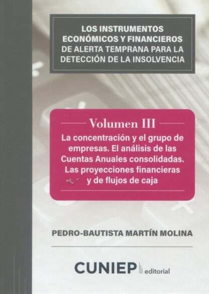 Instrumentos económicos y financieros para la detección de la insolvencia. Vol. III La concentración y el grupo de empresas. El análisis de las cuentas anuales consolidadas. Las proyecciones financieras y de flujos de caja