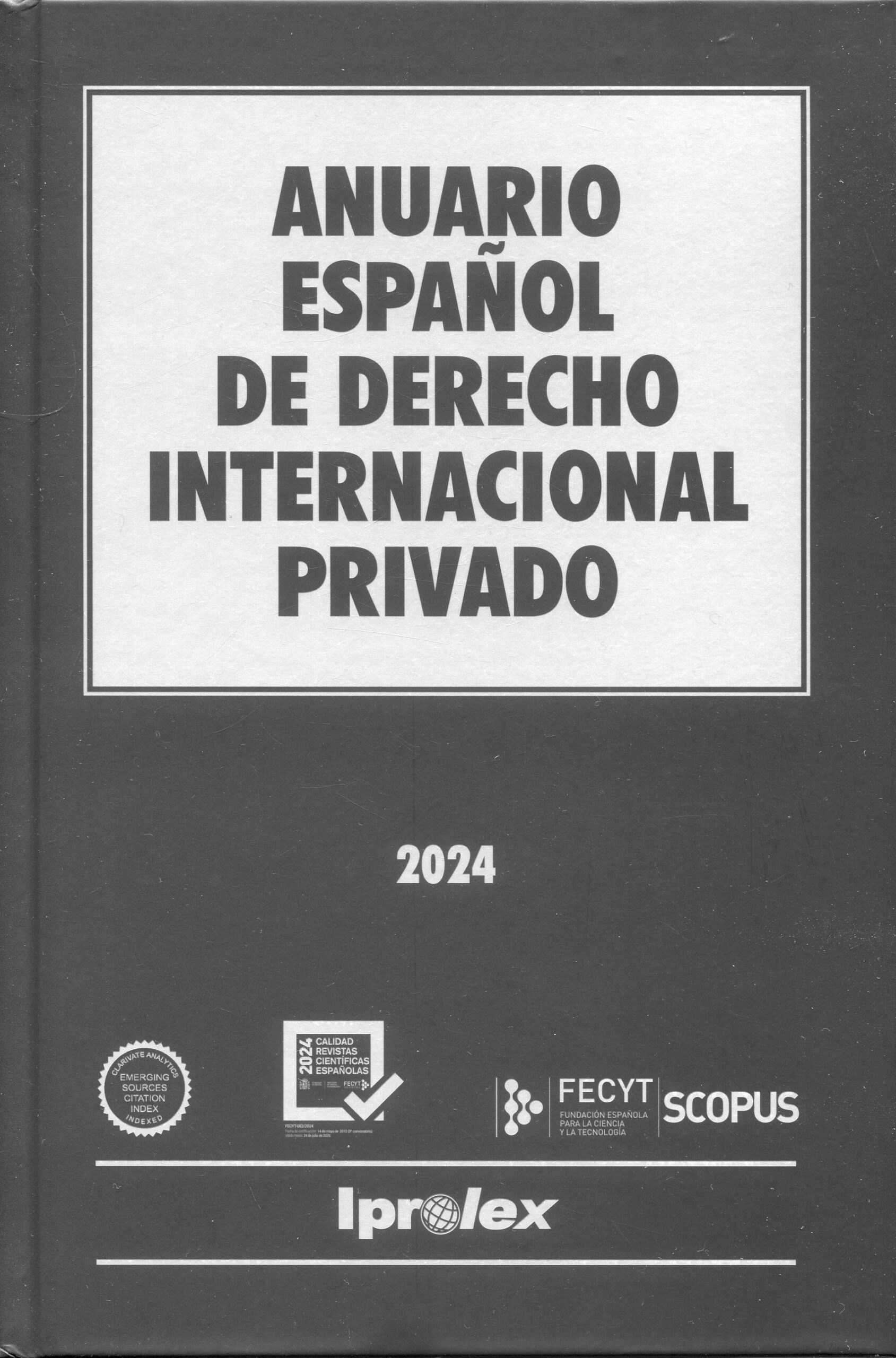 Anuario Español Derecho Internacional/ 9772415783138