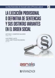 Una guía práctica ejecución sentencias laborales /9788410784000