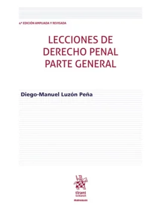 Lecciones de Derecho penal. Parte General