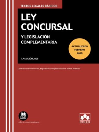 Ley Concursal y legislación complementaria 2025