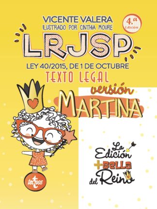 LRJSP Versión Martina Ley 40/2015 de 1 de octubre. Texto Legal