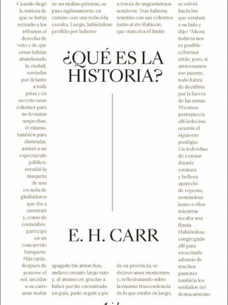 ¿Qué es la historia?
