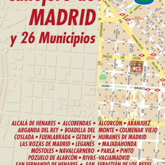Callejero de Madrid y 26 municipios