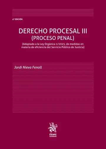 Derecho Procesal III Penal