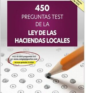 450 Preguntas test de la Ley de Haciendas Locales