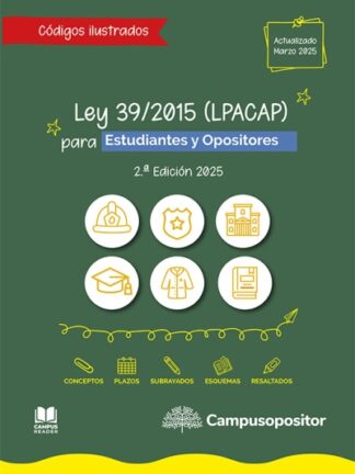 Ley 39/2015 (LPACAP) para estudiantes y opositores 2025