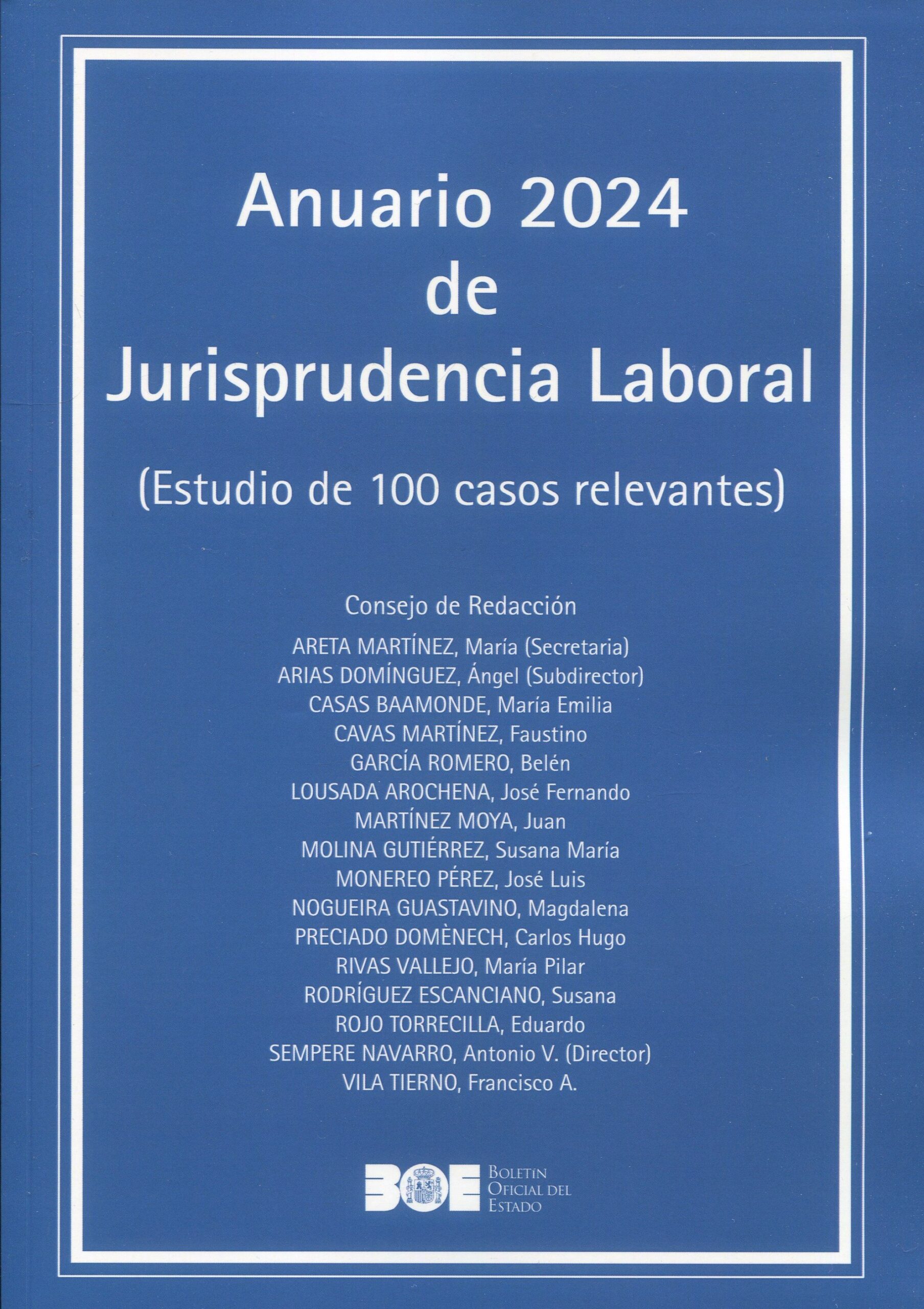 Anuario 2024 Jurisprudencia Laboral / 9788434030244