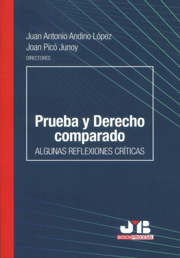 Prueba y derecho comparado / ANDINO/PICÓ / 9788410448599
