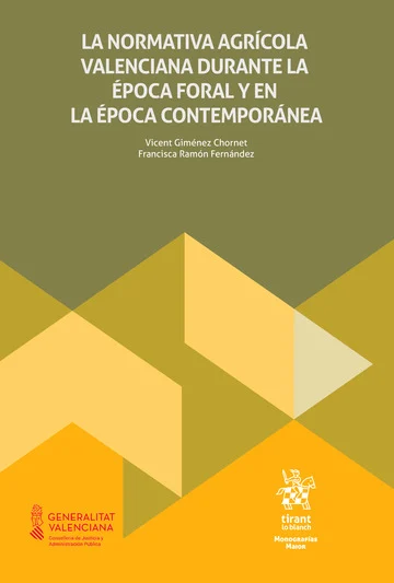 Normativa agrícola valenciana / Giménez/ Ramón/9788410958531