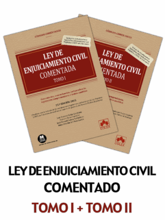 Ley de enjuiciamiento civil comentada 2 Tomos 2025
