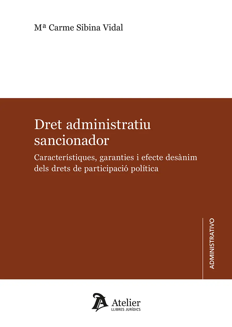 Dret administratiu sancionador/ M.C. Sibina / 9791387543785