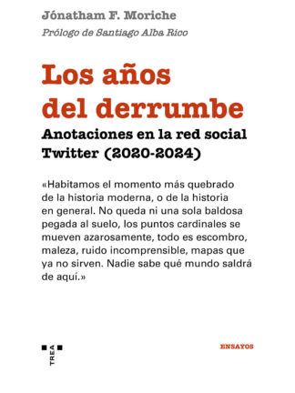 Los años del derrumbe Anotaciones en la red social Twitter (2020-2024)