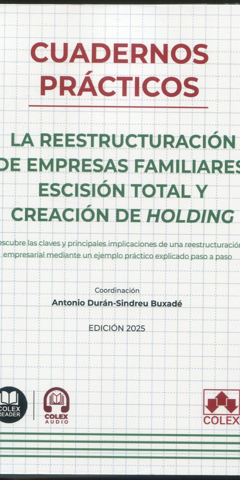 Cuadernos prácticos reestructuración empresas / 9791370110444