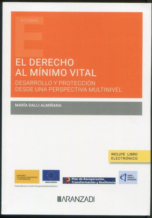 Derecho al mínimo vital / M. DALLI / 9788410850712