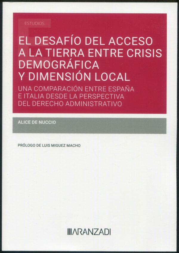 Desafío acceso a tierra / ALICE DE NUCCIO / 9788410784604