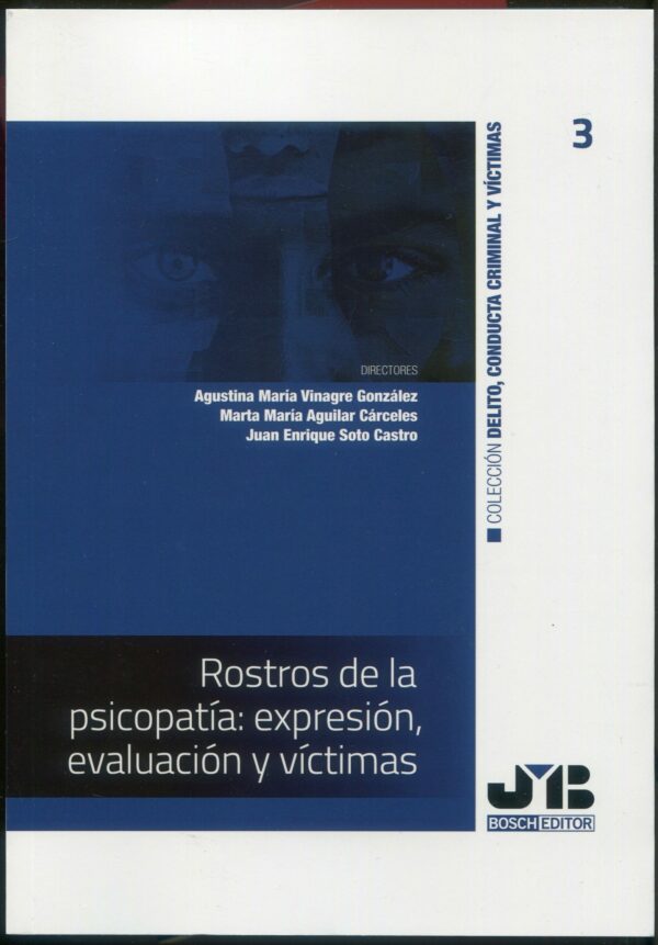 Rostros de la psicopatía / Vinagre / Aguilar / Soto /9788410448636
