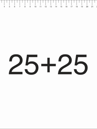 25+25